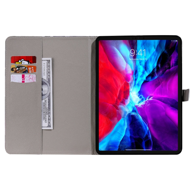 3D Painted Pattern Horizontal Flip Leather Case with Holder & Card Slots & Wallet & Sleep / Wake-up Function For iPad Air 2022 / 2020 10.9 /iPad Pro 11 2020 / 2018