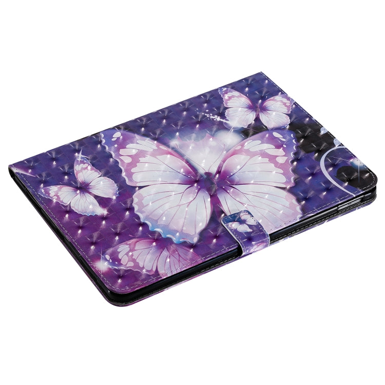 3D Painted Pattern Horizontal Flip Leather Case with Holder & Card Slots & Wallet & Sleep / Wake-up Function For iPad Air 2022 / 2020 10.9 /iPad Pro 11 2020 / 2018