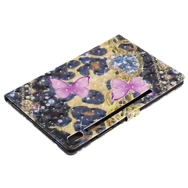 For Samsung Galaxy Tab S6 T860 3D Painted Pattern Horizontal Flip Leather Case with Holder & Card Slots & Wallet & Sleep / Wake-up Function