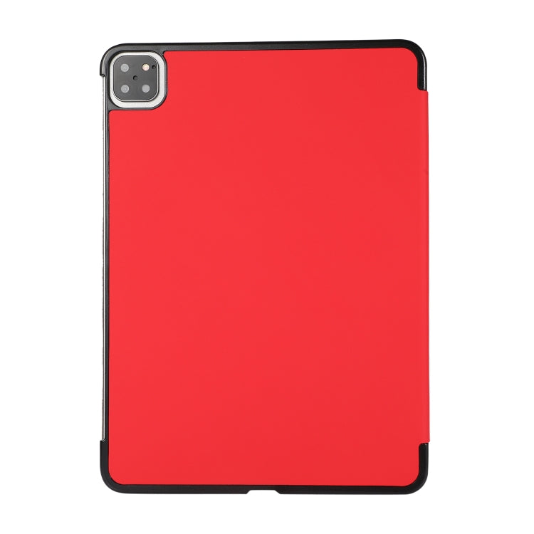 3-folding Skin Texture Horizontal Flip TPU + PU Leather Case with Holder For iPad Air 2022 / 2020 10.9