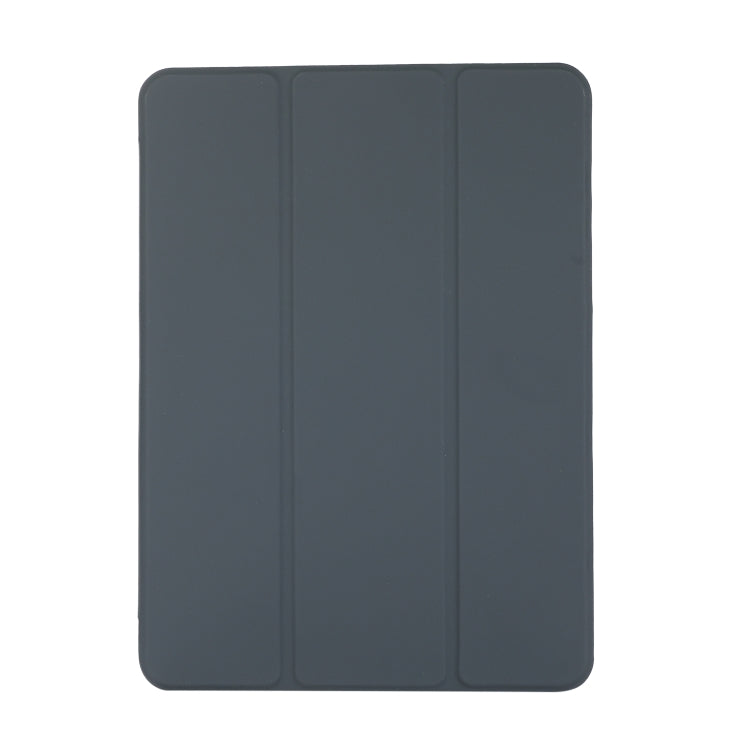 3-folding Skin Texture Horizontal Flip TPU + PU Leather Case with Holder For iPad Air 2022 / 2020 10.9