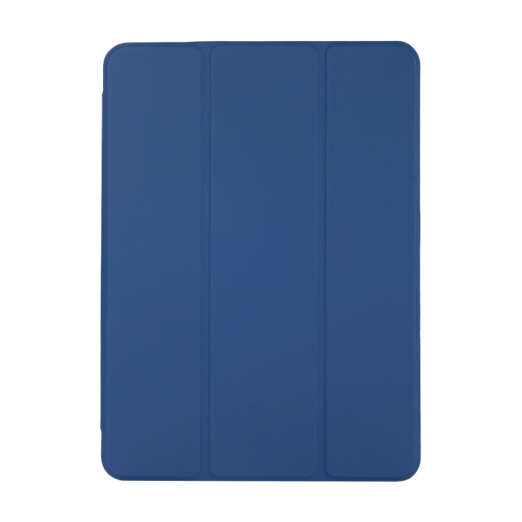 3-folding Skin Texture Horizontal Flip TPU + PU Leather Case with Holder For iPad Air 2022 / 2020 10.9