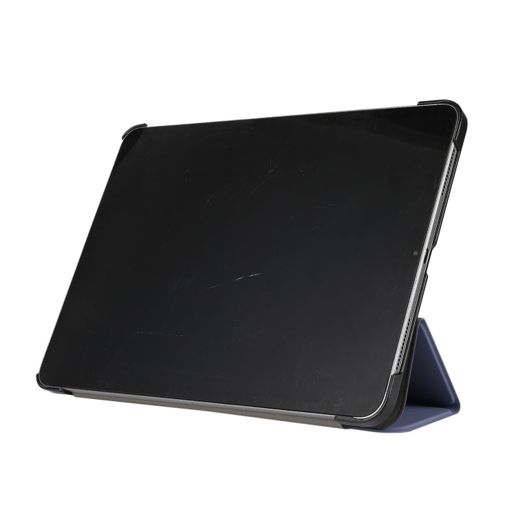 3-folding Skin Texture Horizontal Flip TPU + PU Leather Case with Holder For iPad Air 2022 / 2020 10.9