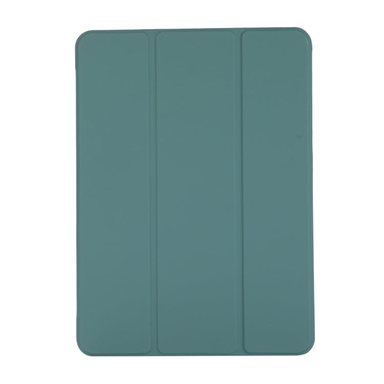 3-folding Skin Texture Horizontal Flip TPU + PU Leather Case with Holder For iPad Air 2022 / 2020 10.9