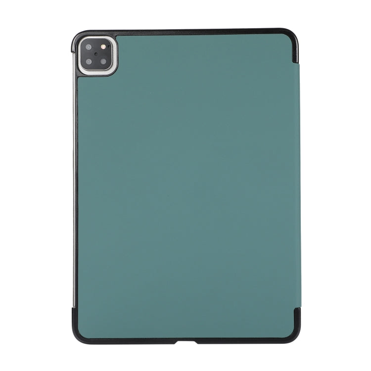 3-folding Skin Texture Horizontal Flip TPU + PU Leather Case with Holder For iPad Air 2022 / 2020 10.9