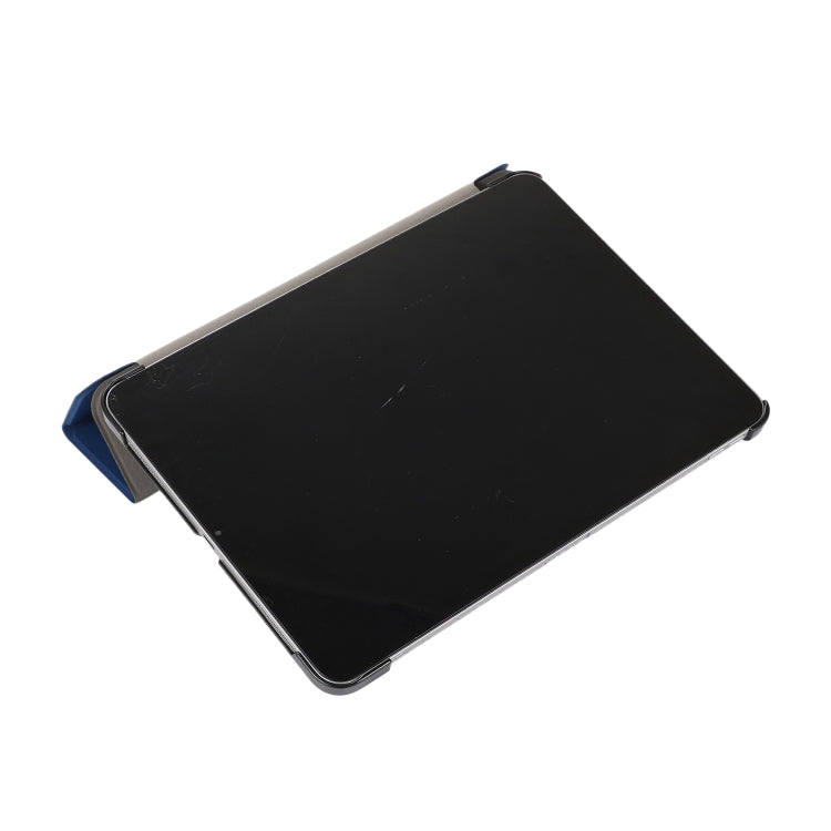 3-folding Skin Texture Horizontal Flip TPU + PU Leather Case with Holder For iPad Air 2022 / 2020 10.9