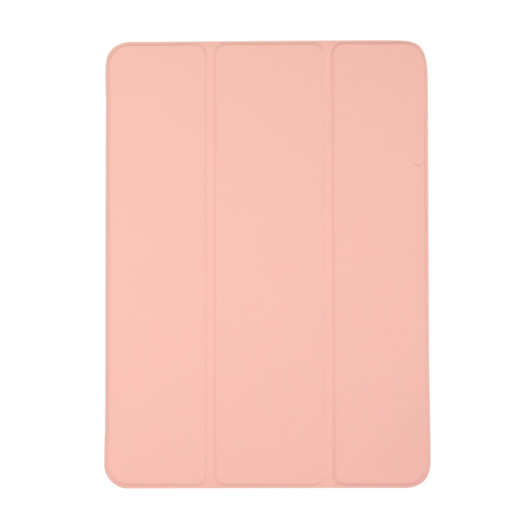 3-folding Skin Texture Horizontal Flip TPU + PU Leather Case with Holder For iPad Air 2022 / 2020 10.9