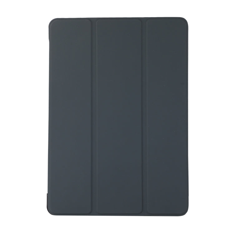 3-folding Skin Texture Horizontal Flip TPU + PU Leather Case with Holder For iPad 9.7 (2018) / 9.7 (2017) / air / air2