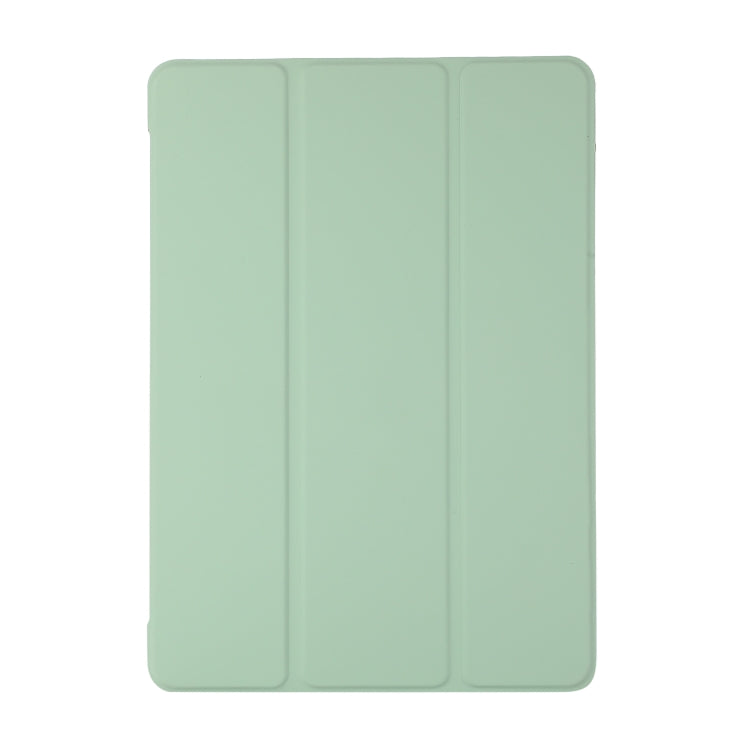 3-folding Skin Texture Horizontal Flip TPU + PU Leather Case with Holder For iPad 9.7 (2018) / 9.7 (2017) / air / air2