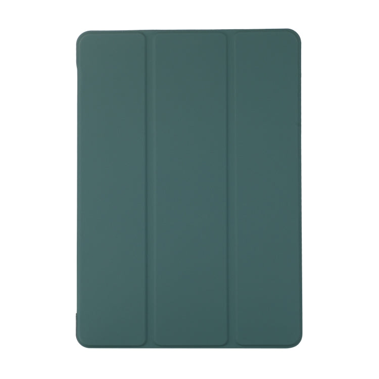3-folding Skin Texture Horizontal Flip TPU + PU Leather Case with Holder For iPad 9.7 (2018) / 9.7 (2017) / air / air2