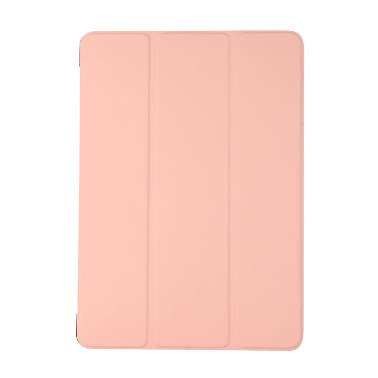 3-folding Skin Texture Horizontal Flip TPU + PU Leather Case with Holder For iPad 9.7 (2018) / 9.7 (2017) / air / air2