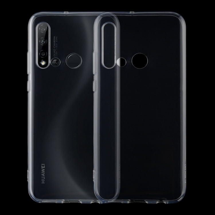 For Huawei P20 Lite 0.5mm Ultra-Thin Transparent TPU Protective Case