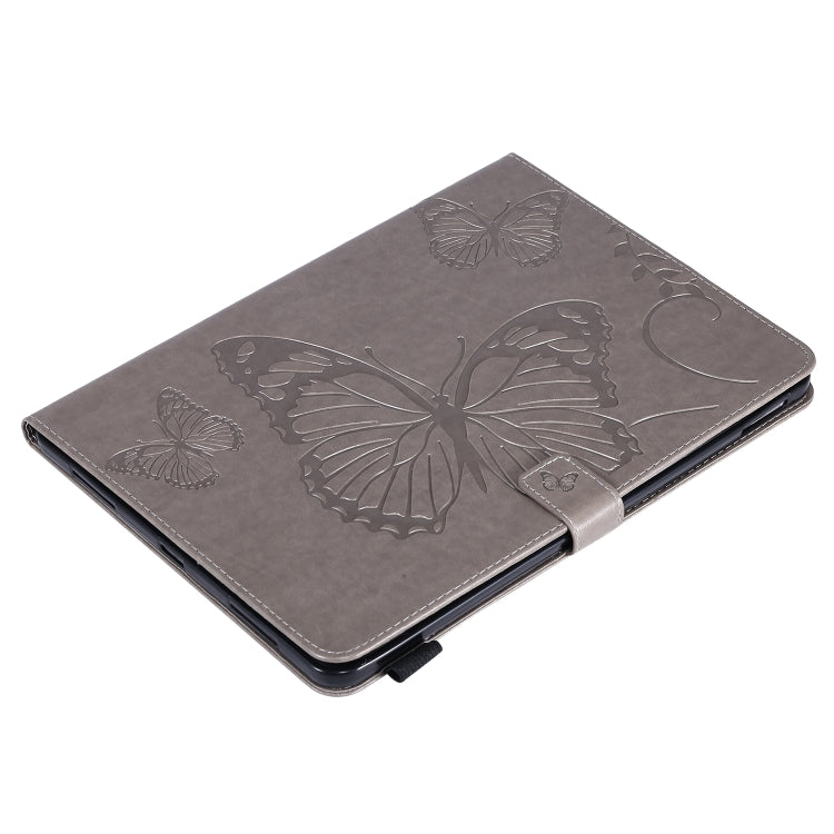Pressed Printing Butterfly Pattern Horizontal Flip Leather Case with Holder & Card Slots & Wallet & Sleep / Wake-up Function For iPad Air 2022 / 2020 10.9 /iPad Pro 11 2020 / 2018