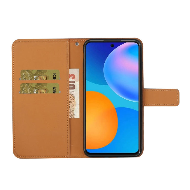 For Huawei P smart 2021 Ethnic Style Embossed Pattern Horizontal Flip Leather Case with Holder & Card Slots & Wallet & Lanyard