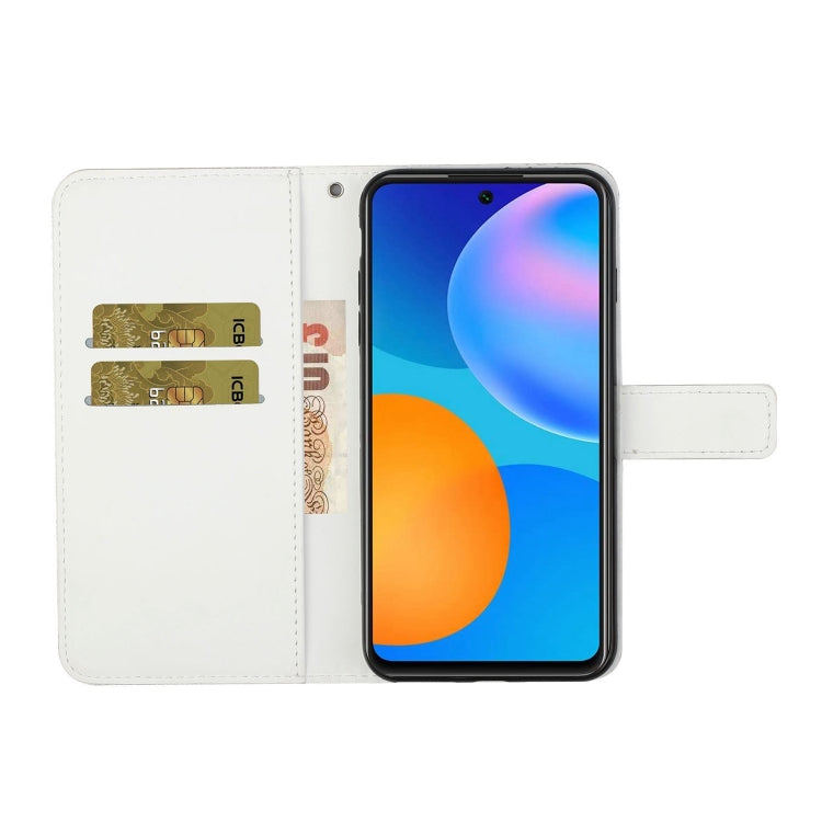 For Huawei P smart 2021 Ethnic Style Embossed Pattern Horizontal Flip Leather Case with Holder & Card Slots & Wallet & Lanyard