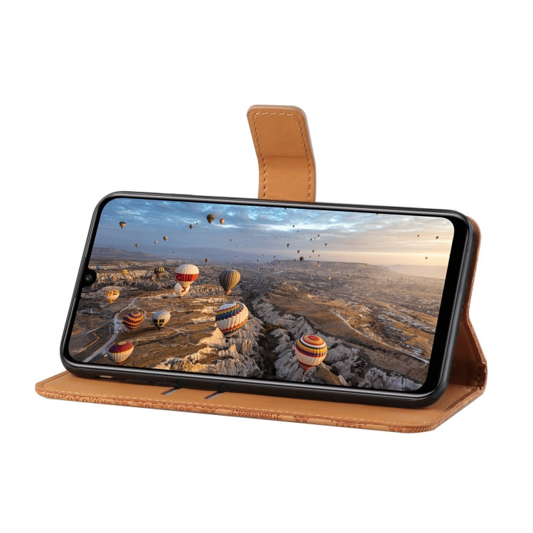 For Huawei P smart 2020 Ethnic Style Embossed Pattern Horizontal Flip Leather Case with Holder & Card Slots & Wallet & Lanyard