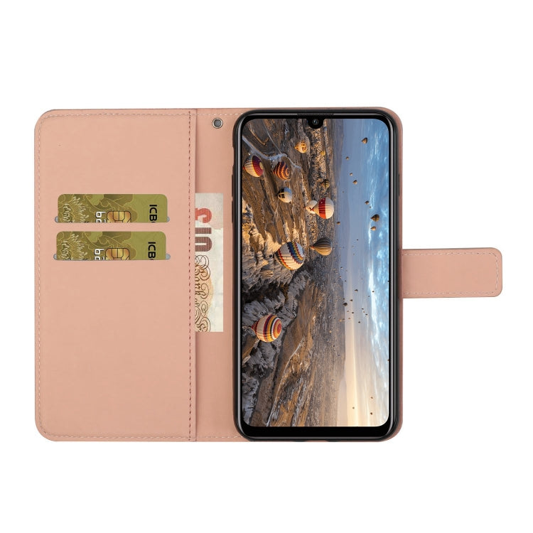 For Huawei P smart 2020 Ethnic Style Embossed Pattern Horizontal Flip Leather Case with Holder & Card Slots & Wallet & Lanyard