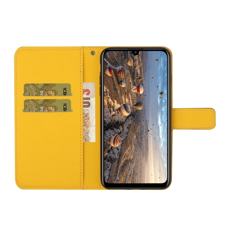 For Huawei P smart 2020 Ethnic Style Embossed Pattern Horizontal Flip Leather Case with Holder & Card Slots & Wallet & Lanyard