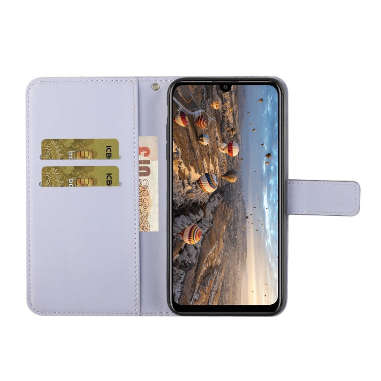 For Huawei P smart 2020 Ethnic Style Embossed Pattern Horizontal Flip Leather Case with Holder & Card Slots & Wallet & Lanyard
