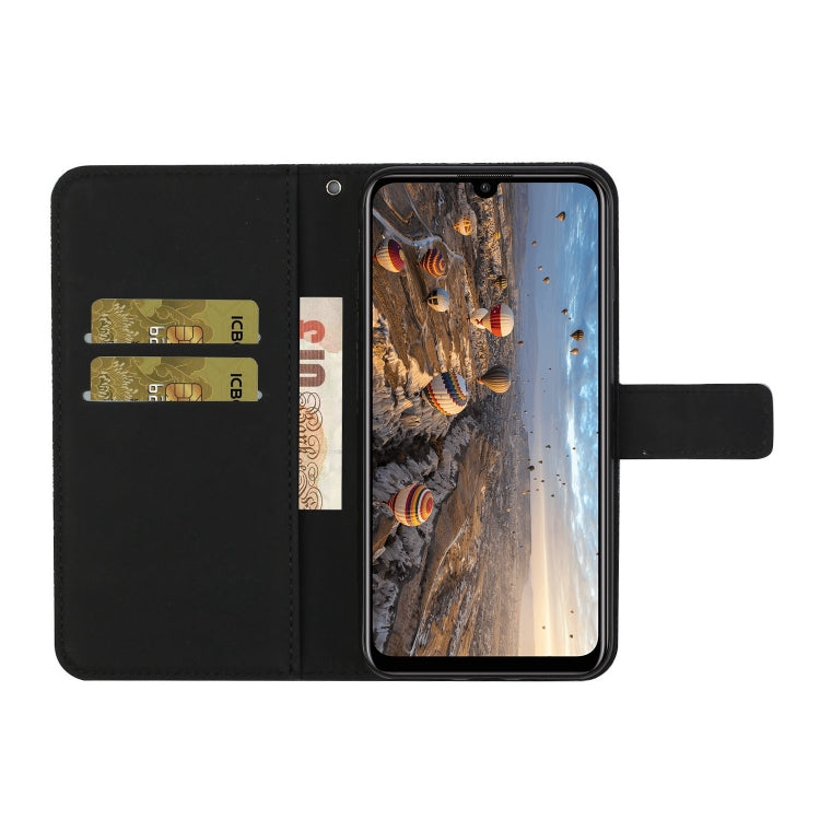 For Huawei P smart 2020 Ethnic Style Embossed Pattern Horizontal Flip Leather Case with Holder & Card Slots & Wallet & Lanyard