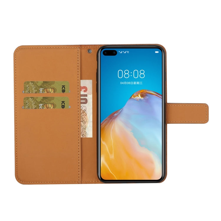 For Huawei P40 Ethnic Style Embossed Pattern Horizontal Flip Leather Case with Holder & Card Slots & Wallet & Lanyard