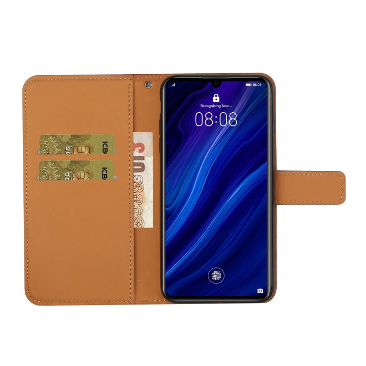 For Huawei P30 Ethnic Style Embossed Pattern Horizontal Flip Leather Case with Holder & Card Slots & Wallet & Lanyard