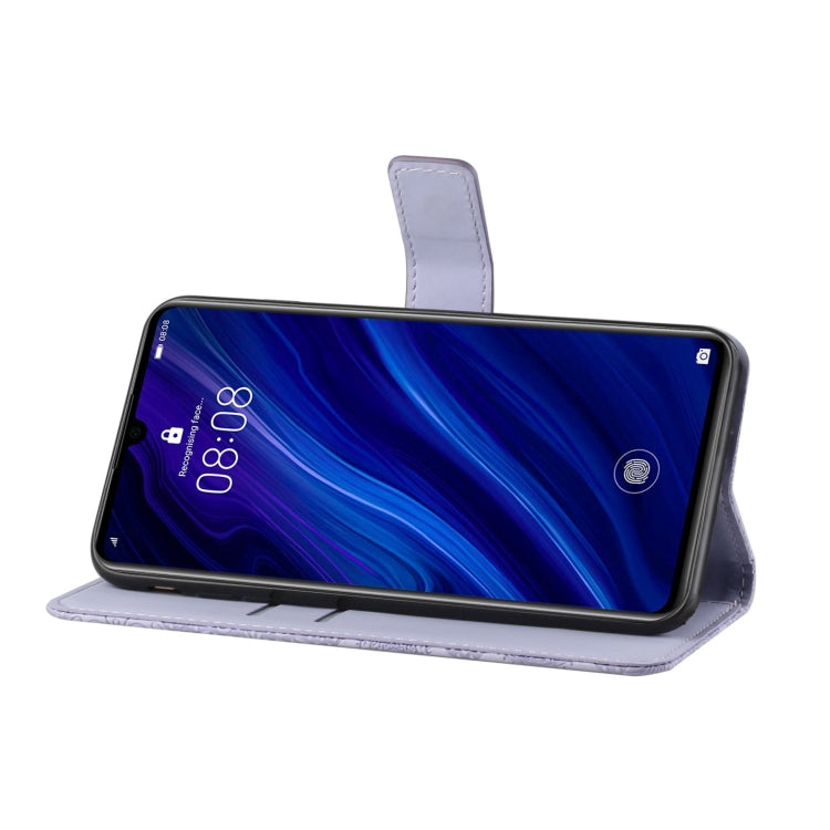For Huawei P30 Ethnic Style Embossed Pattern Horizontal Flip Leather Case with Holder & Card Slots & Wallet & Lanyard