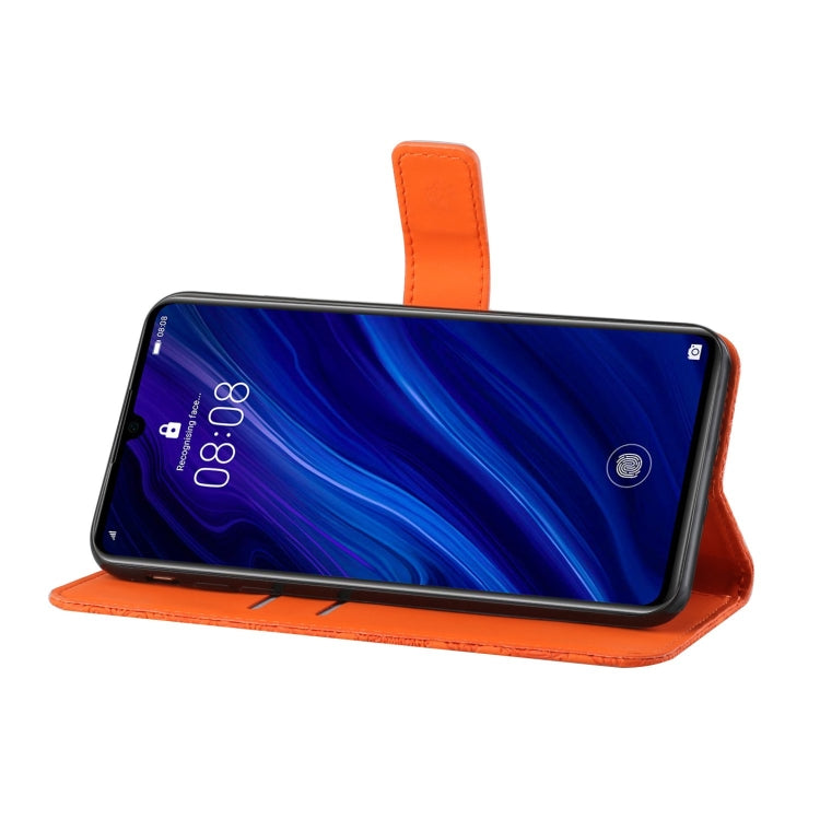For Huawei P30 Ethnic Style Embossed Pattern Horizontal Flip Leather Case with Holder & Card Slots & Wallet & Lanyard