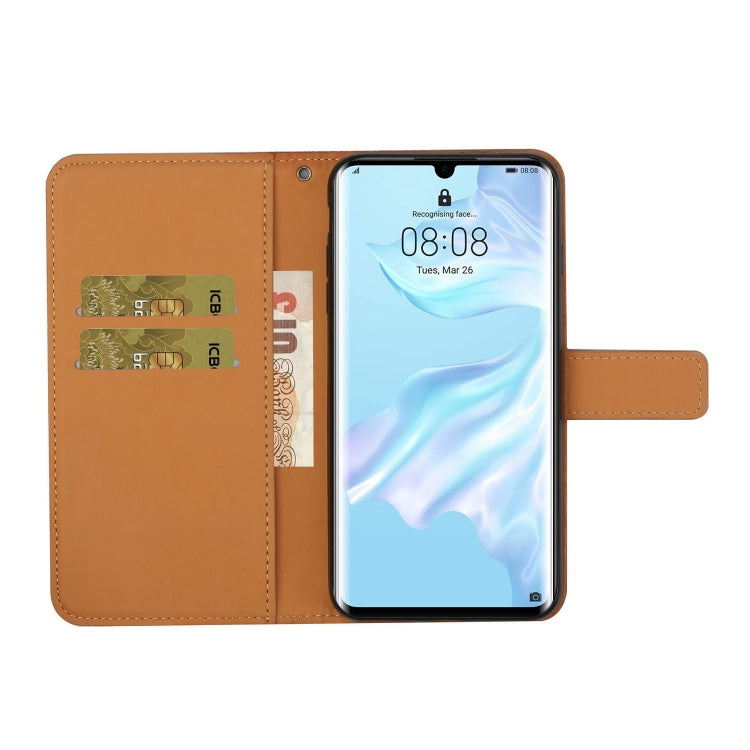 For Huawei P30 Pro Ethnic Style Embossed Pattern Horizontal Flip Leather Case with Holder & Card Slots & Wallet & Lanyard