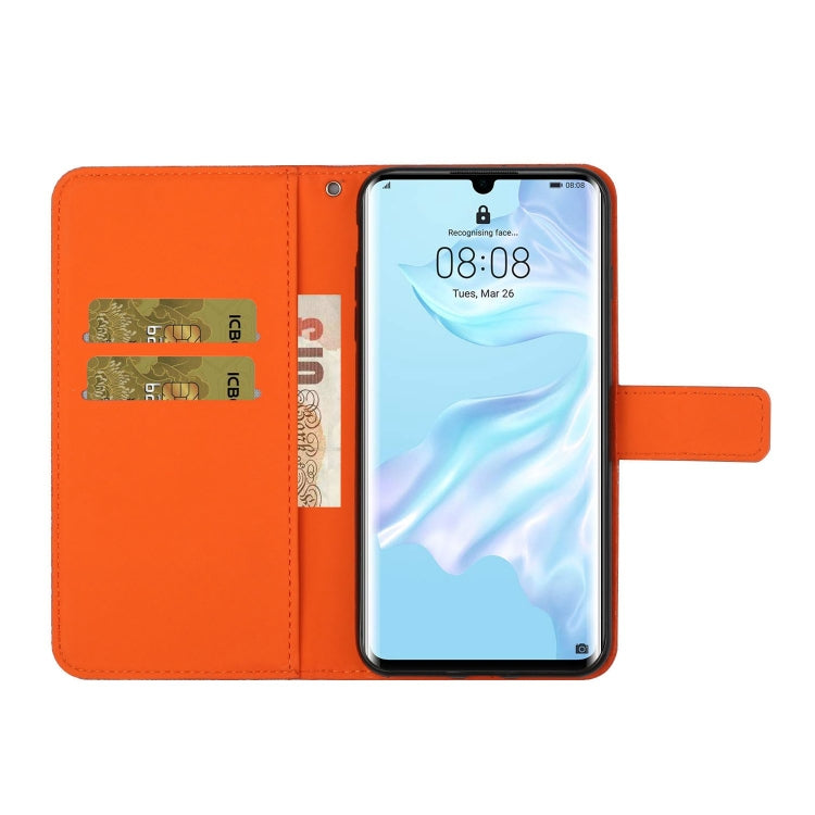 For Huawei P30 Pro Ethnic Style Embossed Pattern Horizontal Flip Leather Case with Holder & Card Slots & Wallet & Lanyard