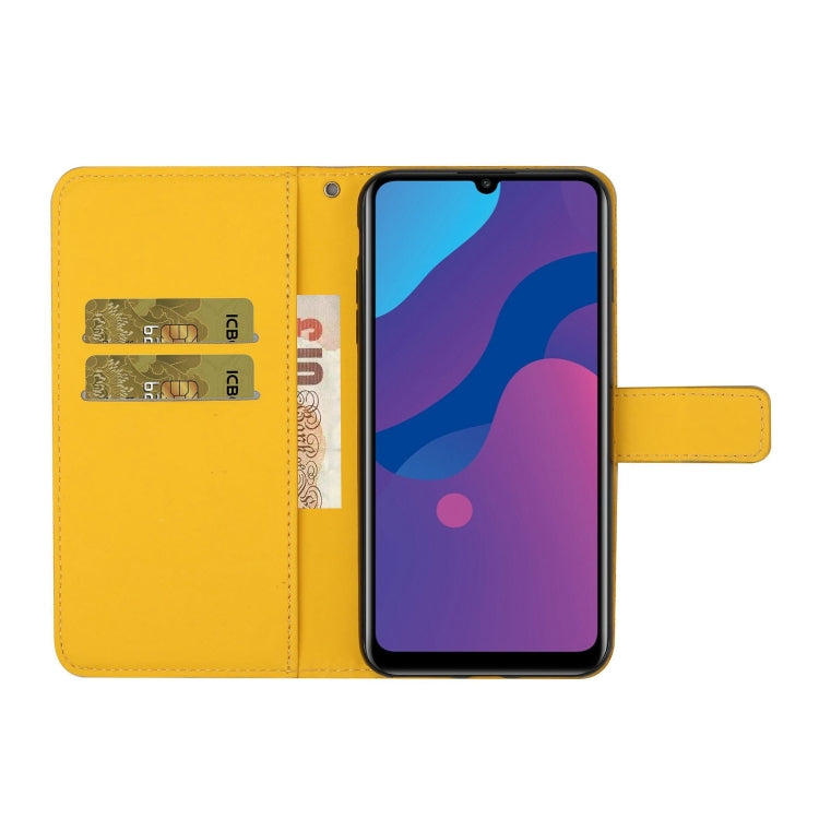 For Huawei Honor 9A Ethnic Style Embossed Pattern Horizontal Flip Leather Case with Holder & Card Slots & Wallet & Lanyard