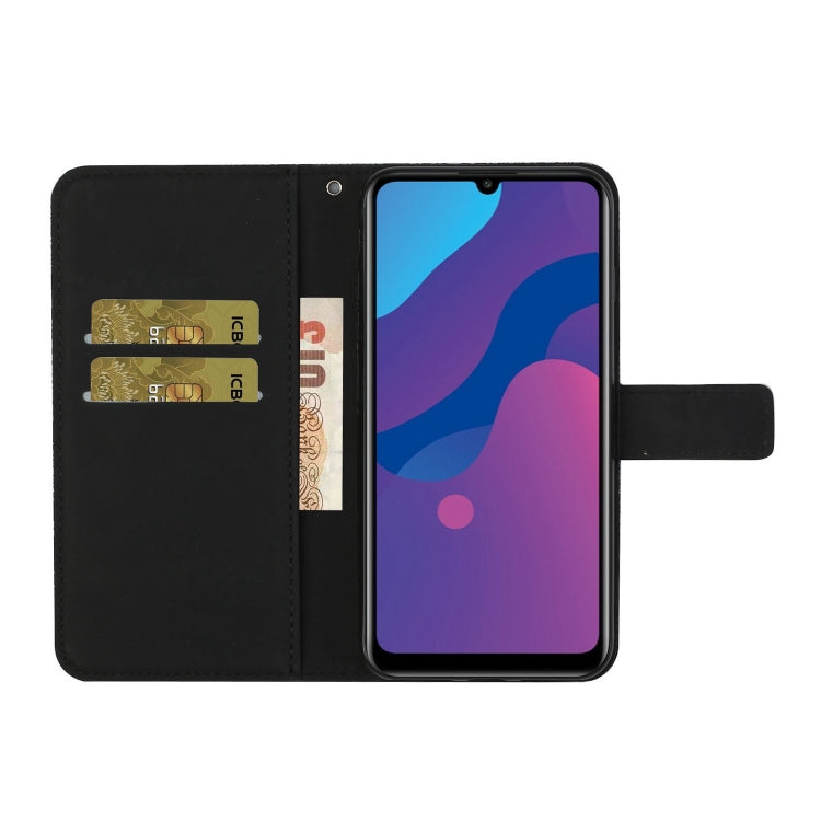 For Huawei Honor 9A Ethnic Style Embossed Pattern Horizontal Flip Leather Case with Holder & Card Slots & Wallet & Lanyard