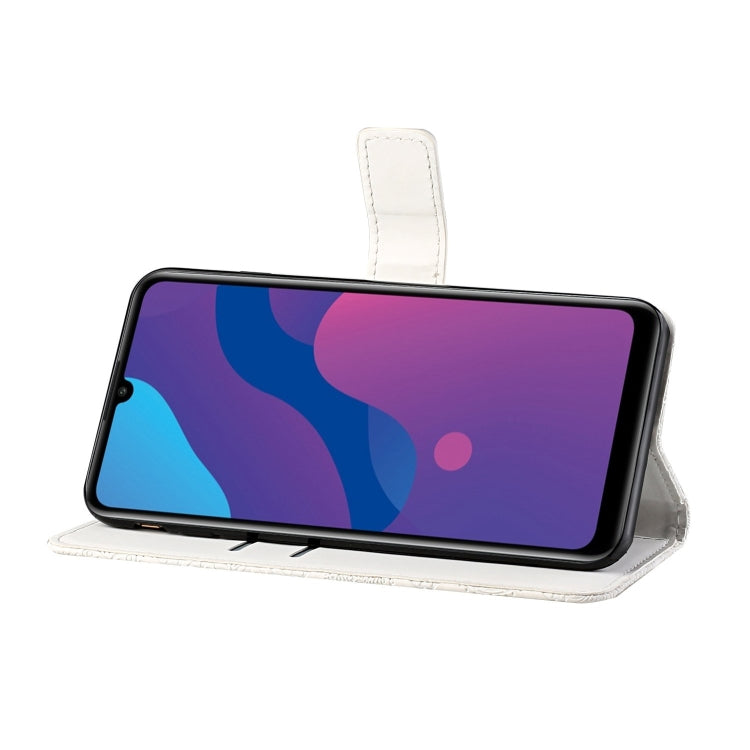 For Huawei Honor 9A Ethnic Style Embossed Pattern Horizontal Flip Leather Case with Holder & Card Slots & Wallet & Lanyard