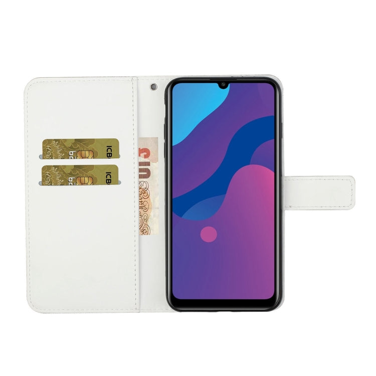 For Huawei Honor 9A Ethnic Style Embossed Pattern Horizontal Flip Leather Case with Holder & Card Slots & Wallet & Lanyard