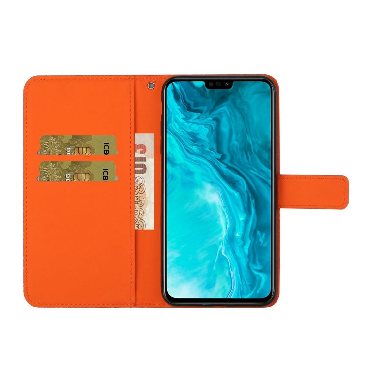 For Huawei Honor 9X Lite Ethnic Style Embossed Pattern Horizontal Flip Leather Case with Holder & Card Slots & Wallet & Lanyard