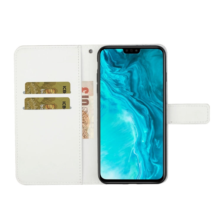 For Huawei Honor 9X Lite Ethnic Style Embossed Pattern Horizontal Flip Leather Case with Holder & Card Slots & Wallet & Lanyard