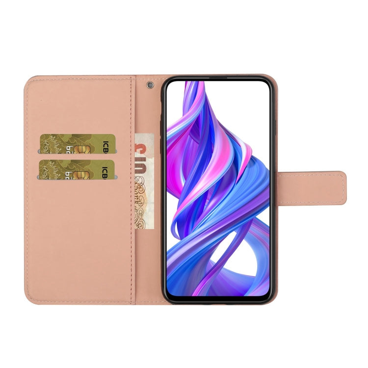 For Huawei Honor 9X / 9X Pro Ethnic Style Embossed Pattern Horizontal Flip Leather Case with Holder & Card Slots & Wallet & Lanyard
