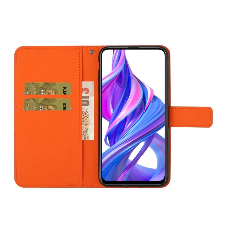 For Huawei Honor 9X / 9X Pro Ethnic Style Embossed Pattern Horizontal Flip Leather Case with Holder & Card Slots & Wallet & Lanyard