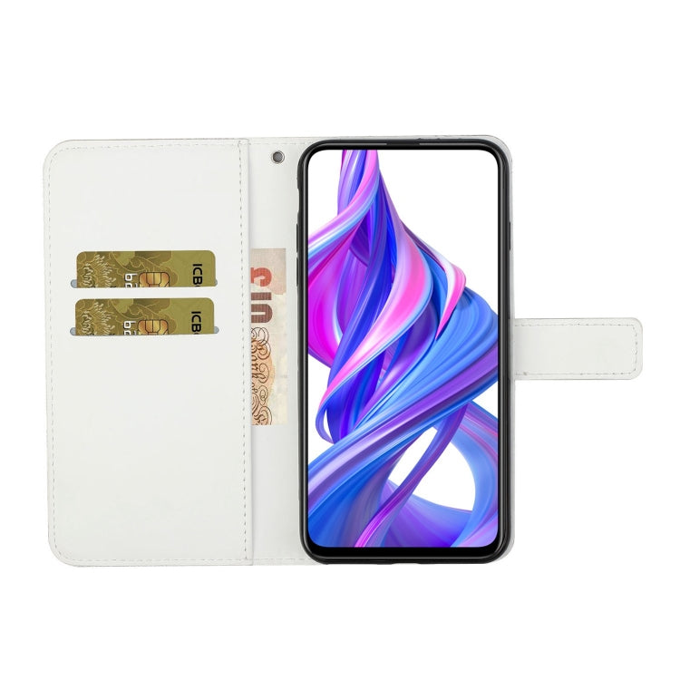 For Huawei Honor 9X / 9X Pro Ethnic Style Embossed Pattern Horizontal Flip Leather Case with Holder & Card Slots & Wallet & Lanyard