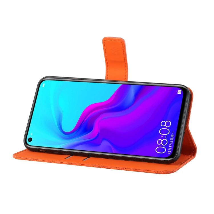 For Huawei Honor 20 Ethnic Style Embossed Pattern Horizontal Flip Leather Case with Holder & Card Slots & Wallet & Lanyard