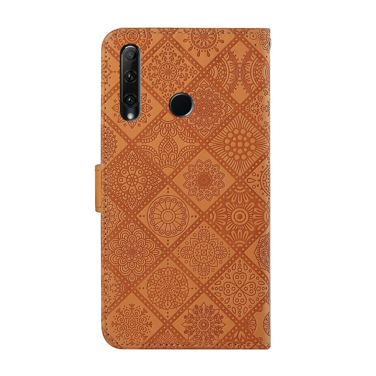 Huawei Honor 20 lite / 10i Ethnic Style Embossed Pattern Horizontal Flip Leather Case with Holder & Card Slots & Wallet & Lanyard