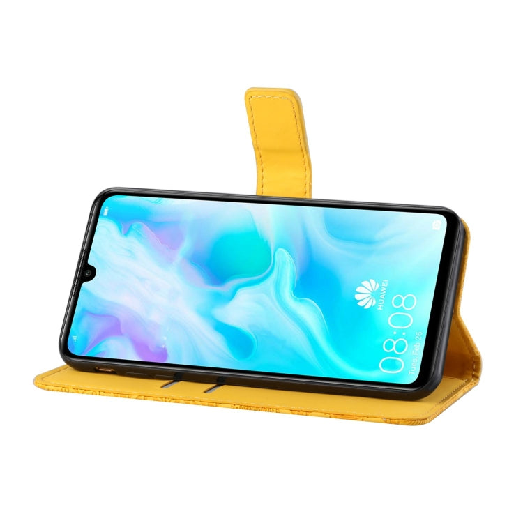 Huawei Honor 20 lite / 10i Ethnic Style Embossed Pattern Horizontal Flip Leather Case with Holder & Card Slots & Wallet & Lanyard