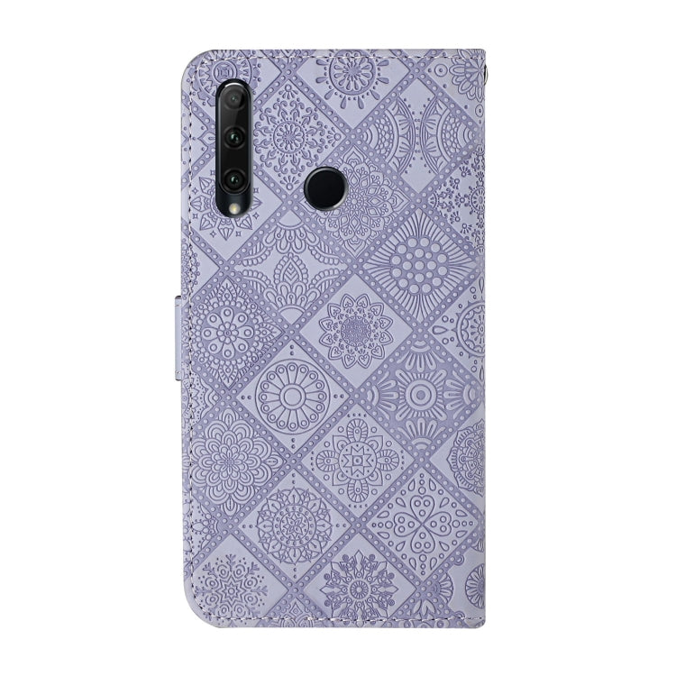 Huawei Honor 20 lite / 10i Ethnic Style Embossed Pattern Horizontal Flip Leather Case with Holder & Card Slots & Wallet & Lanyard