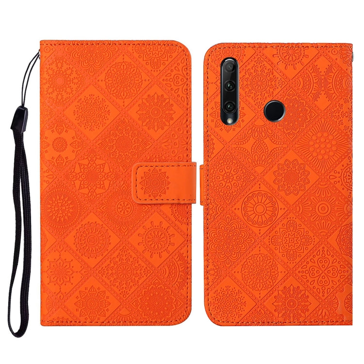 Huawei Honor 20 lite / 10i Ethnic Style Embossed Pattern Horizontal Flip Leather Case with Holder & Card Slots & Wallet & Lanyard