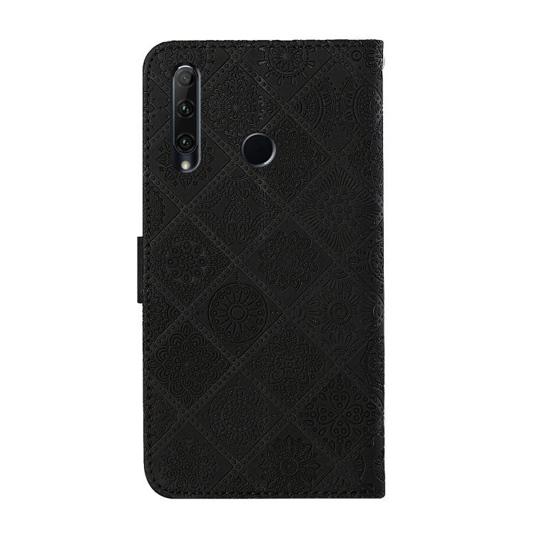 Huawei Honor 20 lite / 10i Ethnic Style Embossed Pattern Horizontal Flip Leather Case with Holder & Card Slots & Wallet & Lanyard