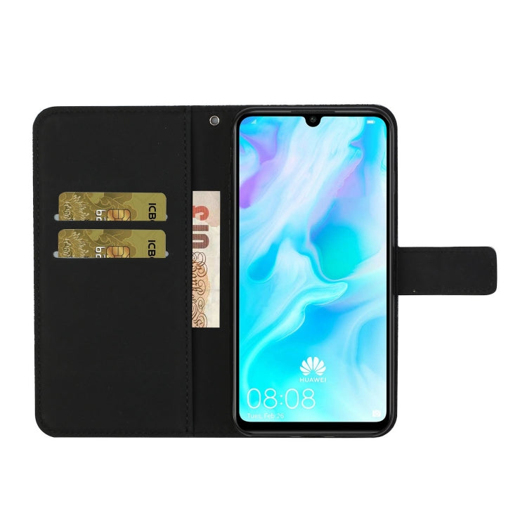 Huawei Honor 20 lite / 10i Ethnic Style Embossed Pattern Horizontal Flip Leather Case with Holder & Card Slots & Wallet & Lanyard