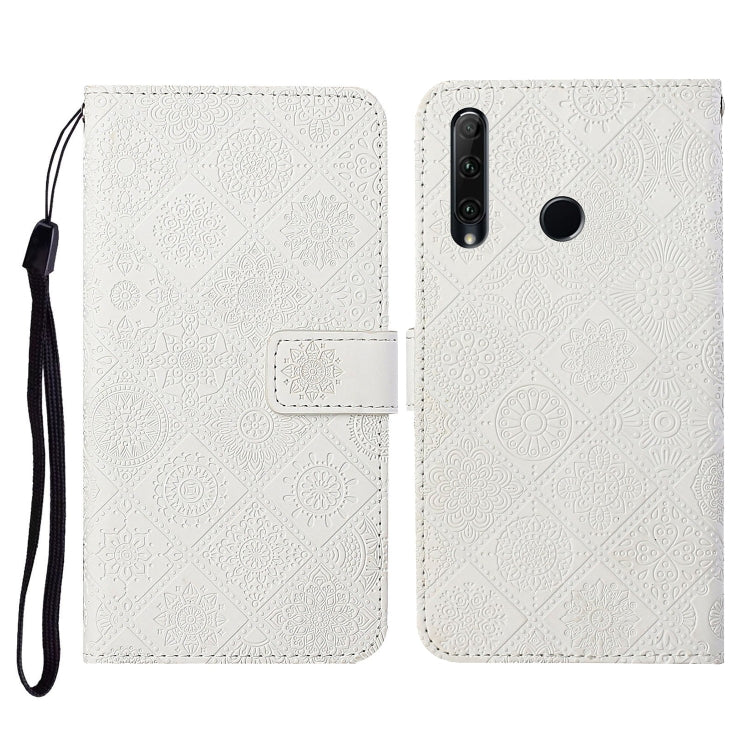 Huawei Honor 20 lite / 10i Ethnic Style Embossed Pattern Horizontal Flip Leather Case with Holder & Card Slots & Wallet & Lanyard
