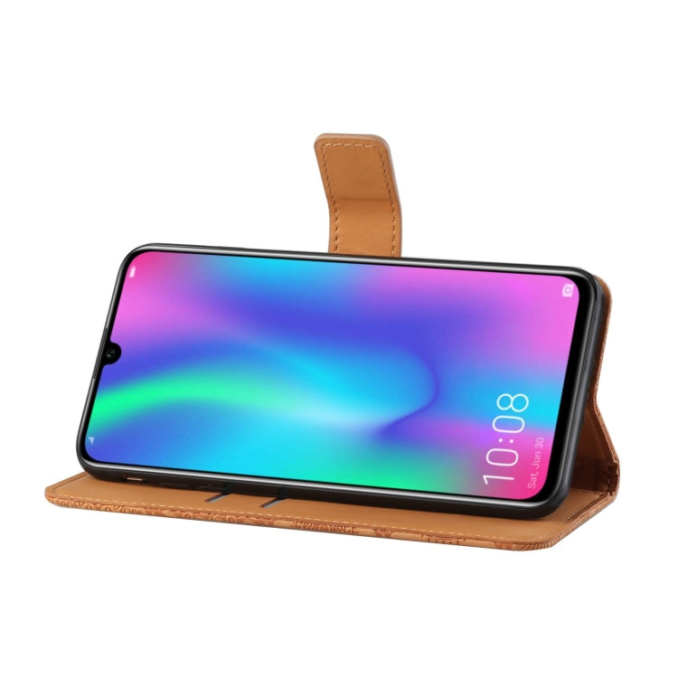For Huawei P smart 2019 / Honor 10 Lite Ethnic Style Embossed Pattern Horizontal Flip Leather Case with Holder & Card Slots & Wallet & Lanyard