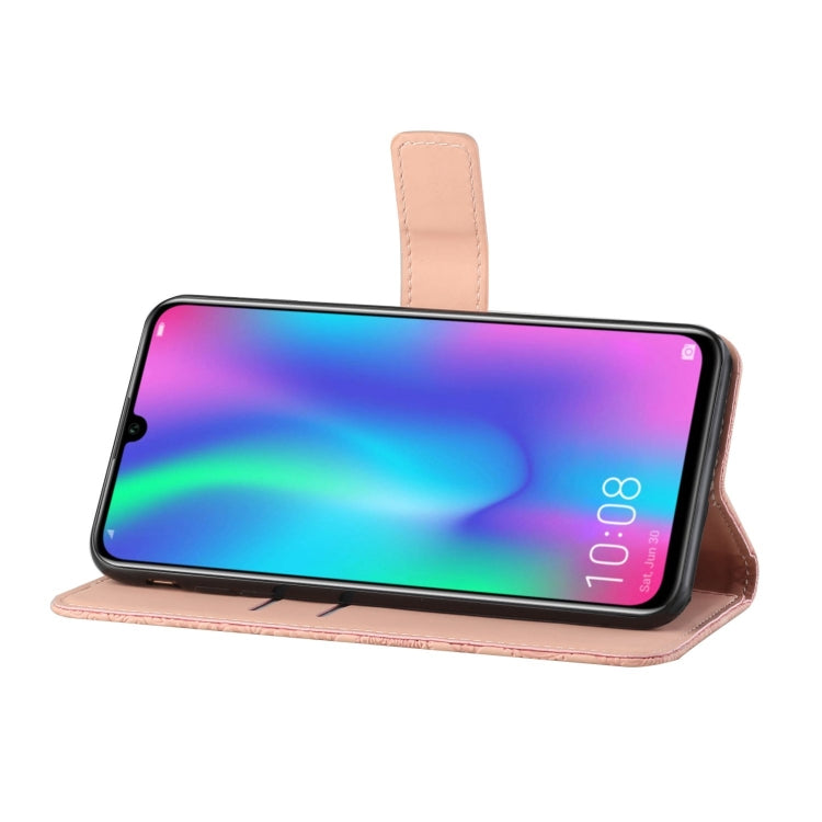 For Huawei P smart 2019 / Honor 10 Lite Ethnic Style Embossed Pattern Horizontal Flip Leather Case with Holder & Card Slots & Wallet & Lanyard