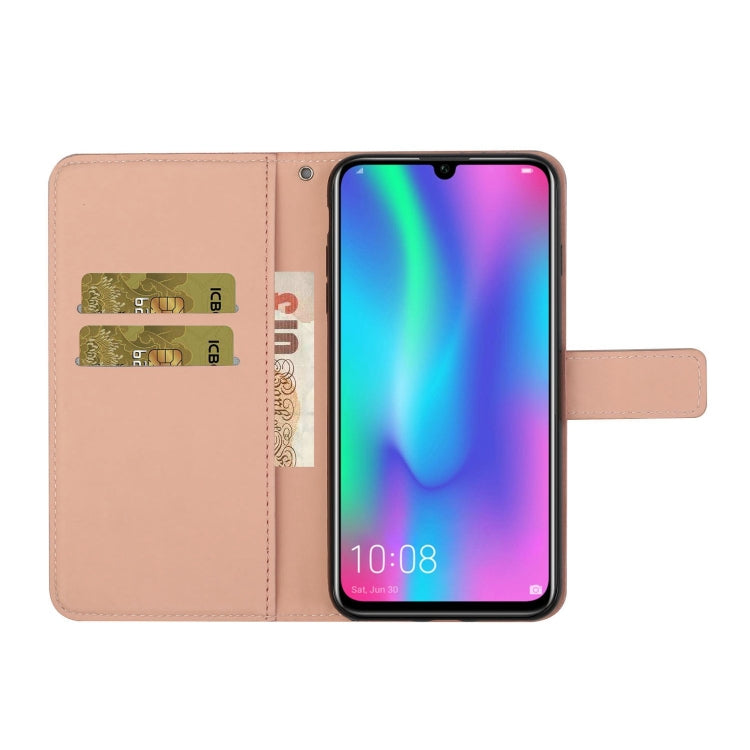 For Huawei P smart 2019 / Honor 10 Lite Ethnic Style Embossed Pattern Horizontal Flip Leather Case with Holder & Card Slots & Wallet & Lanyard